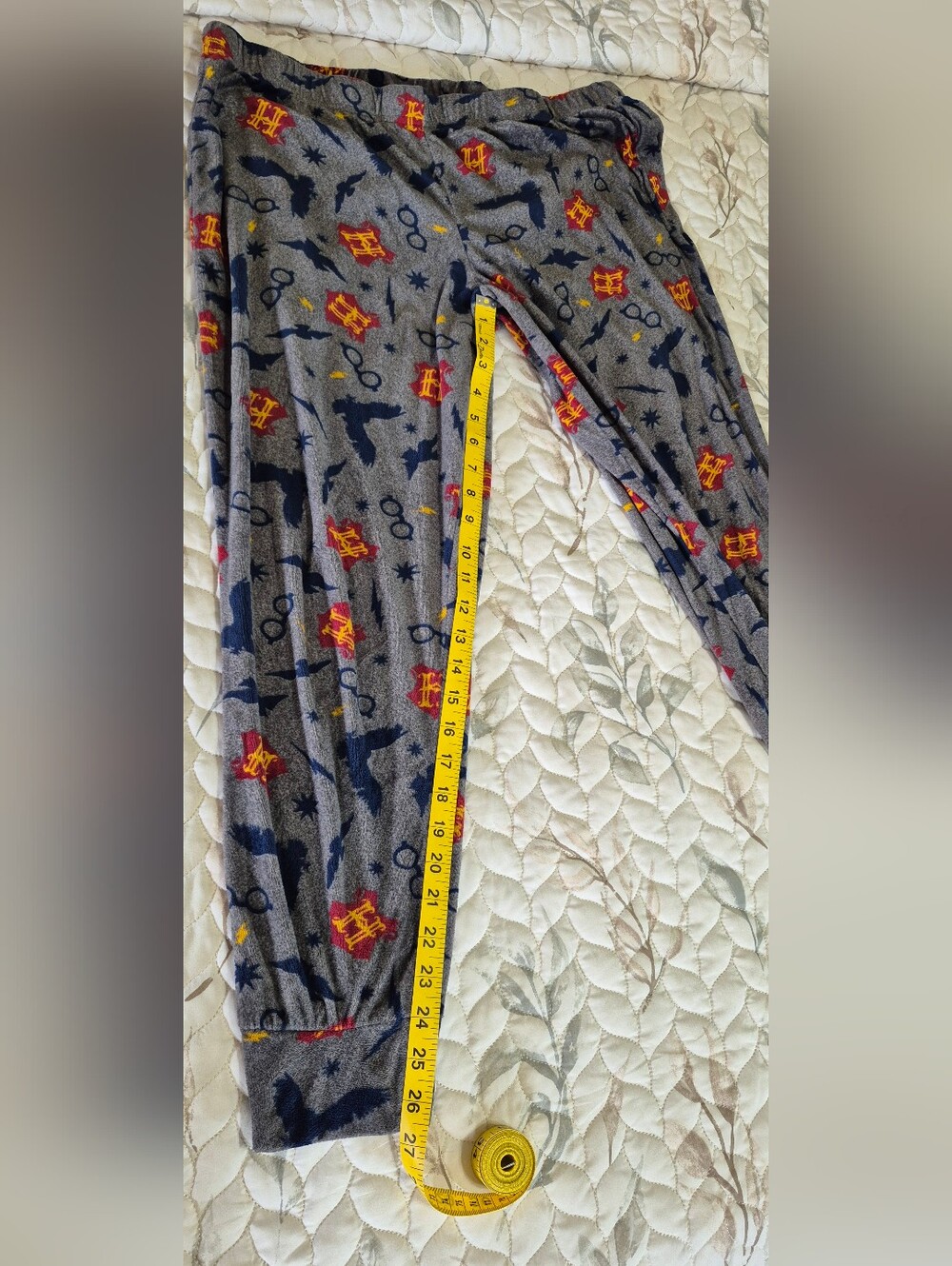 Womens Harry Potter Theme Pajama Sets - Navy & Gray - Picture 8 of 13